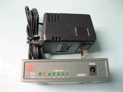 Lot (6) Mixed IT Ethernet Switch & Dell Wyse D10D Thin Client w Cords E13