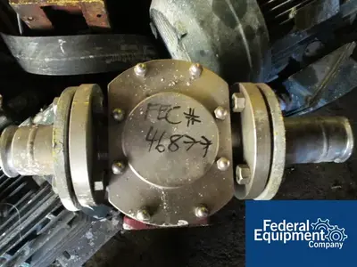 USED GPM 2" GPM ROTARY LOBE PUMP, S/S