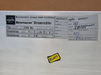 Used STROMAG CHA55 2CE Misc Electrical & Power Parts British Columbia CA | Lenmark #1438829