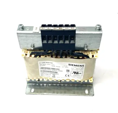 USED SIEMENS SINAMICS LINE REACTOR 3~ 380-480V