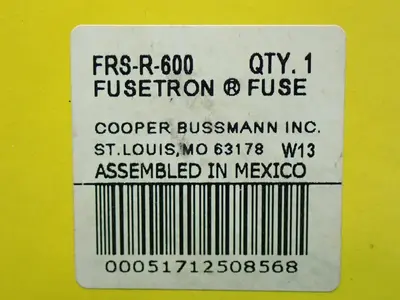 NEW COOPER / BUSSMAN FRSR600