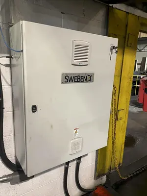 SWEBEND MODEL B-2500 I-BEAM ROLL BENDING MACHINE: STOCK #23304