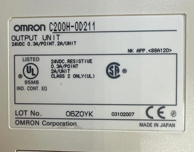 NEW Omron C200H-OD211