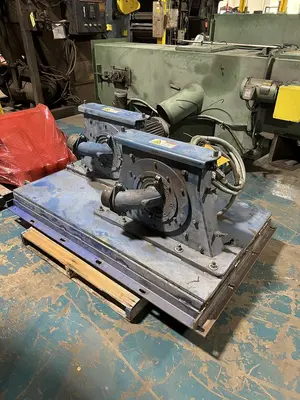 USED 2008 GOFF 3672-D SPINNER HANGER SHOT BLASTING MACHINE