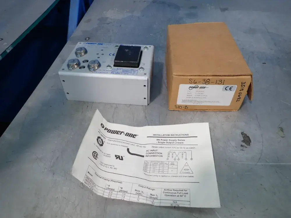 New | in-Stock POWERONE HN243.6A Power Supplies | HGR 24 #738872
