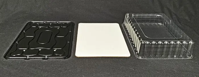 NEW, in the box — Commercial Packaging: 3-piece Half-Sheet Classic Dome, Base, and White-Coated Sheet Pad