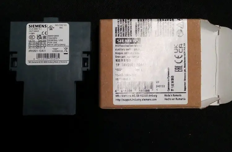 New | in-Stock Siemens SIEMENS 3RH2921-1DA11 Contact Blocks US | Infinity wholesale & Supply LLC #1305636