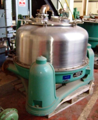 Ferrum POR-1000 BN gastight perforate basket centrifuge, 316SS.
