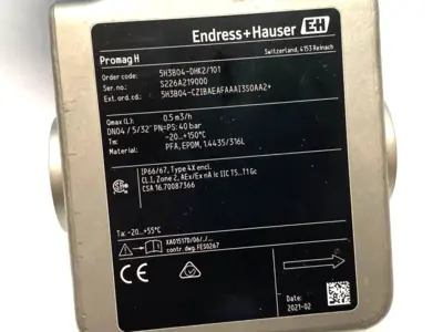 Used ENDRESS+HAUSER PROLINE H300 PROMAG ELECTROMAGNETIC FLOWMETER Flowmeters | Maverick Industrial Sales #1104001