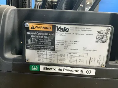 Used 2015 YALE GLC035VXNEAE082 Material Handling (misc) Ohio US | HGR 24 #1332808