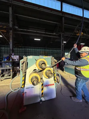 2017 DURMA PBH 100 Angle Bending Rolls | JPS International Inc (11)