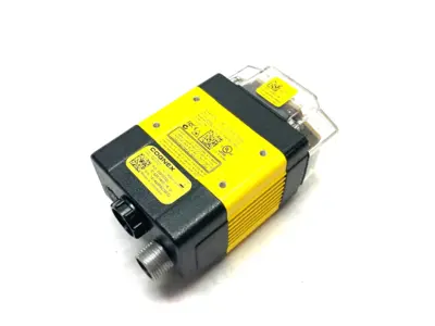 USED COGNEX DATAMAN FIXED MOUNT BARCODE READER 825-0400-1R W/ 820-0290-1R