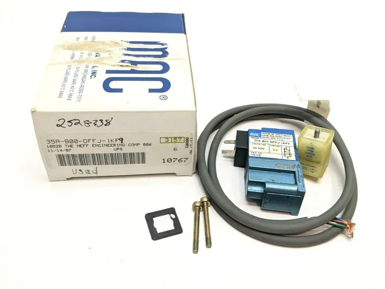 Used MAC VALVES SOLENOID VALVE Solenoid Valves | Maverick Industrial Sales #1115006