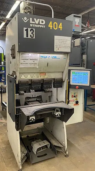 Used 2014 LVD STRIPPIT DYNA PRESS 12/8 Press Brakes Michigan US | Ultimate Tube Bender Parts Plus #201206