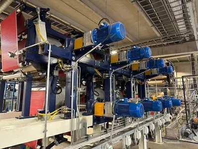 USED PILOT LAB PAPER MACHINE