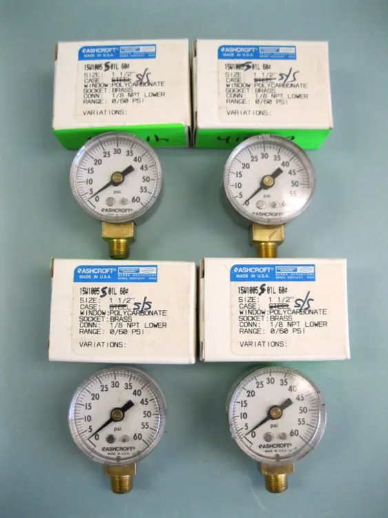 New | in-Stock Ashcroft 15W1005 S01L 60# Pressure Switches New Hampshire US | Bitter End Trading #1486485