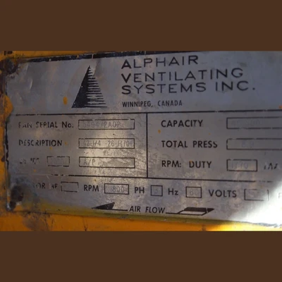 Alphair 42¼ in Ventilation Fan