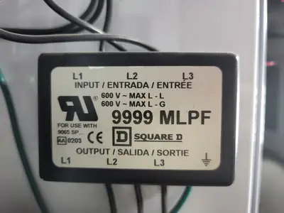 USED SQUARE D MODEL 6
