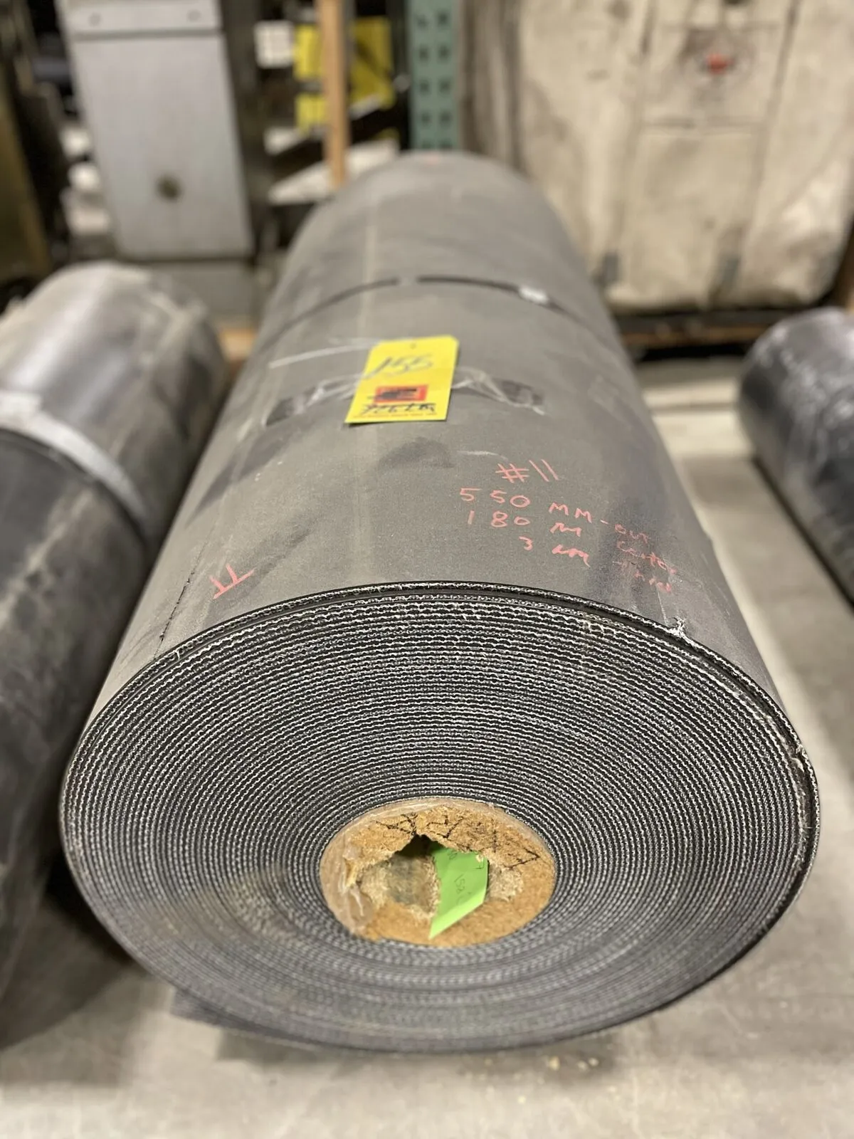 47.5″ 2 Ply PVC Rough Matt Conveyor Belt 158′ X 3mm