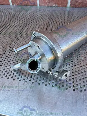 USED ALLEGHENY BRADFORD 6.2 LITER  STAINLESS STEEL FILTER HOUSING 150 PSIG