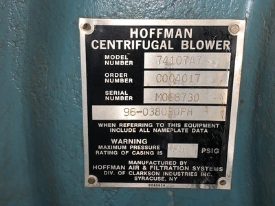 USED Hoffman 70107A7