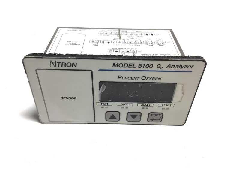 Used NTRON 🔩 MODEL: NTRON 5100 — TRUSTED FOR ROBUST PERFORMANCE IN DEMANDING CONDITIONS. Gas Analyzers Pennsylvania US | Moses B Glick #1010248