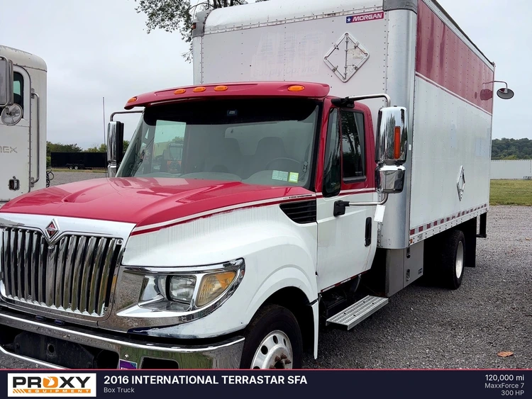 Used 2016 INTERNATIONAL TERRASTAR SFA Box trucks Indiana US | Proxy Equipment #1764360