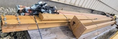DEMAG (USED) 1100# FREE STANDING WORKSTATION CRANE