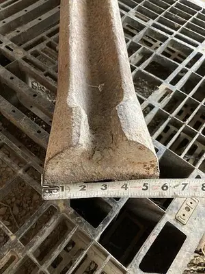 Used AFTERMARKET 5-1/2” DIAMETER X 32” LENGTH CABLE TOOL DRILLING CHISEL BIT Drills Pennsylvania US | East West Machinery & Drilling #1417246