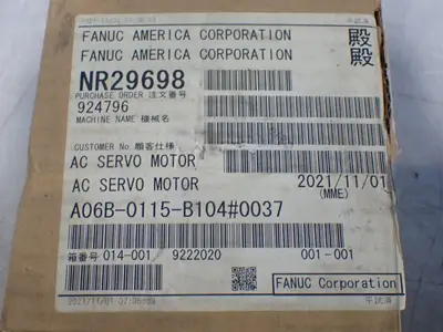USED FANUC A06B0115B104#0037