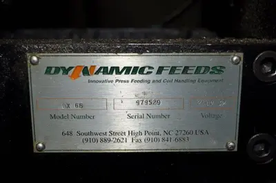 USED 1997 DYNAMIC FEEDS DX66