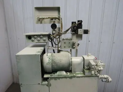 Showa PVU-40-0403-HX199D Hydraulic Unit W/Oil Cooler Okuma LC20-2ST CNC Lathe