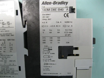 NEW Allen-Bradley 190S-AND2-DB40S