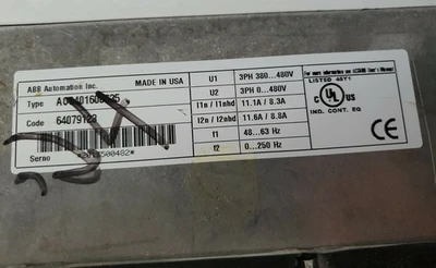 USED ABB ACS401600635