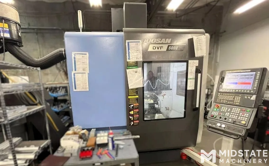 DOOSAN DVF 5000 5-Axis Vertical Machining Center, New in 2020