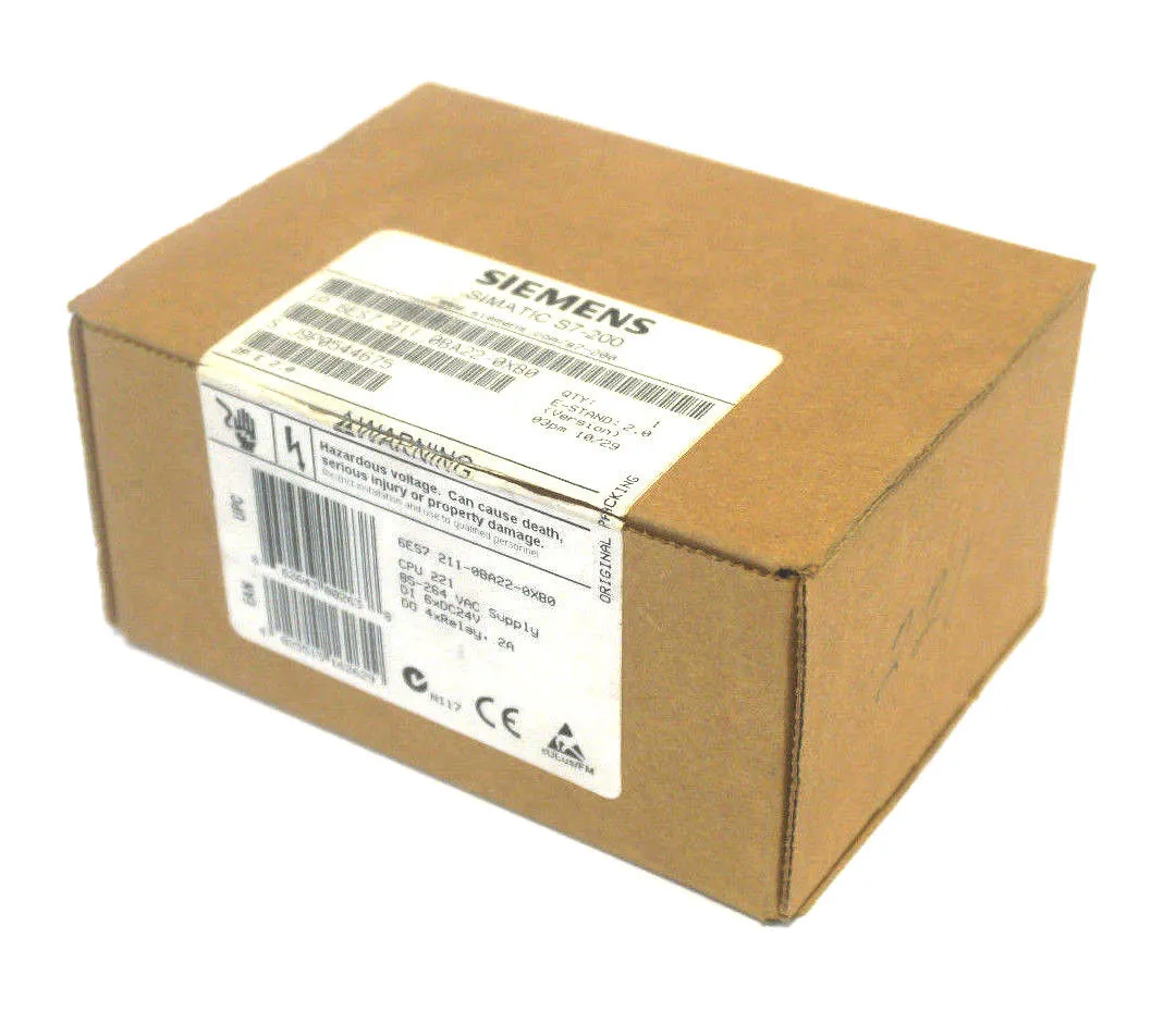 NEW SIEMENS 6ES7 211-0BA22-0XB0 CPU MODULE 6ES72110BA220XB0