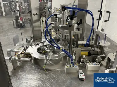 USED Capmatic Capmatic Monoblock Filler, Plugger, Capper, Model Bambino