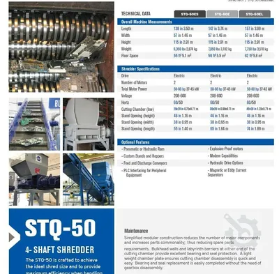 2015 SHRED-TECH STQ50E SHREDDERS | Machinery Network (14)