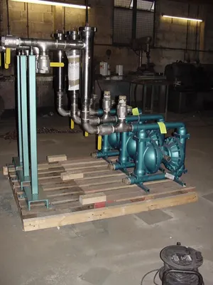 Air Operated S/S Diaphragm Pumps