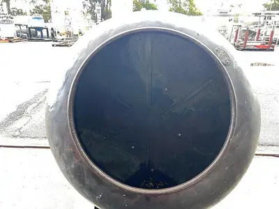 Coating Pan, 34" Diameter x 24" Deep, Copper Pan, 1 HP #S745109