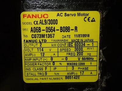 USED 2018 FANUC A06B0564B088R