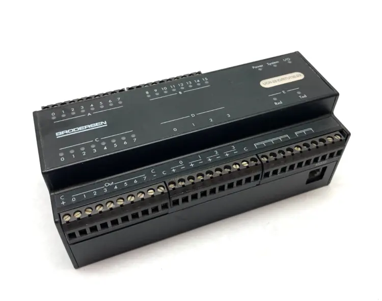 Used BRODERSEN COMPACT I/O OUTSTATION/ DATA LOG MODULE Industrial Controls | Maverick Industrial Sales #1105467