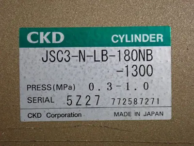 Used CKD JSC3NLB180NB1300 Pumps Ohio US | HGR 24 #1132753