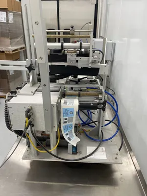 USED 2021 INLINE FILLING SYSTEMS Single Head Bench top Semi-Automatic N₂ Gas Dosing Filler