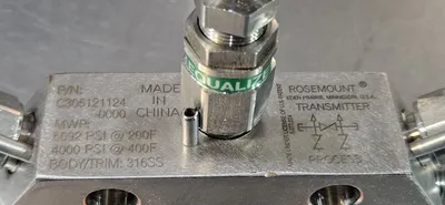 Rosemount 3051211240000 Transmitter Manifold loc6E20