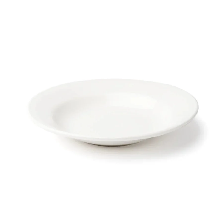 New | in-Stock Browne New Browne FOUNDATION Rimmed Bowl, Round, 250ml/8.5 floz, 9.25, Porcelain (5630157) Smallwares Illinois US | Falcon Restaurant Supply #1375194