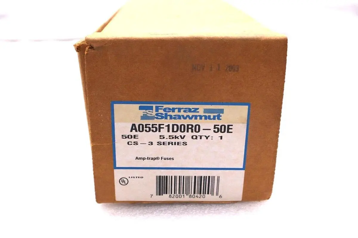 FERRAZ SHAWMUT A055F1D0R0-50E 5.5KV CS SERIES 3 #L-42