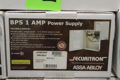 ASSA SECURITRON ABLO SEC-BPS-12-1 POWER SUPPLYS | Levy Recovery Group (3)