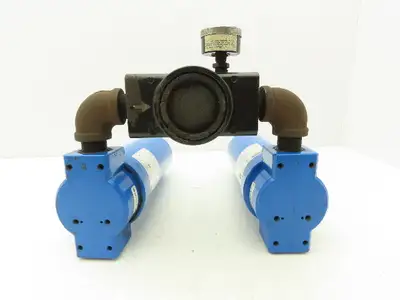 Parker HN3S-3PUA Finite Dual Compressed Air Filter & Regulator 3/4"NPT Aluminum