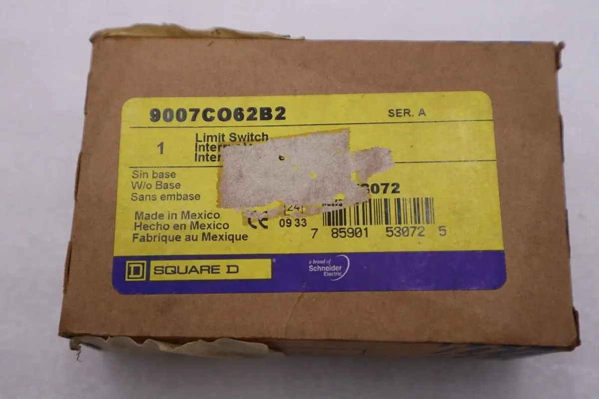 NEW SQUARE D 9007C062B2 LIMIT SWITCH SERIES A STOCK H517A